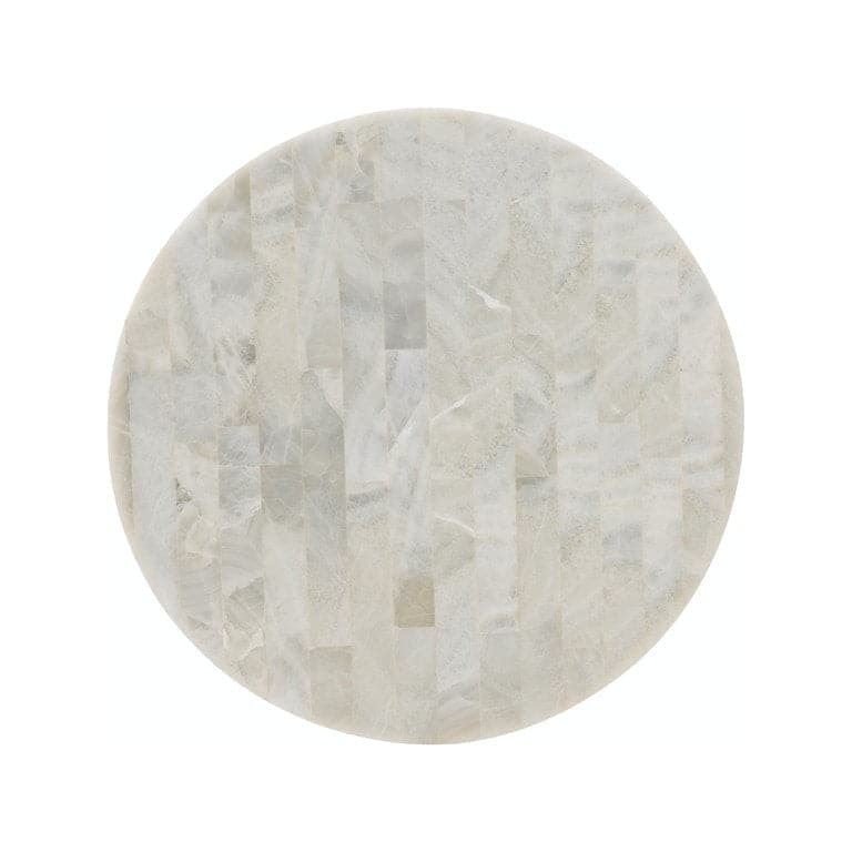 Side Tables Melange Corrina Round Lamp Table