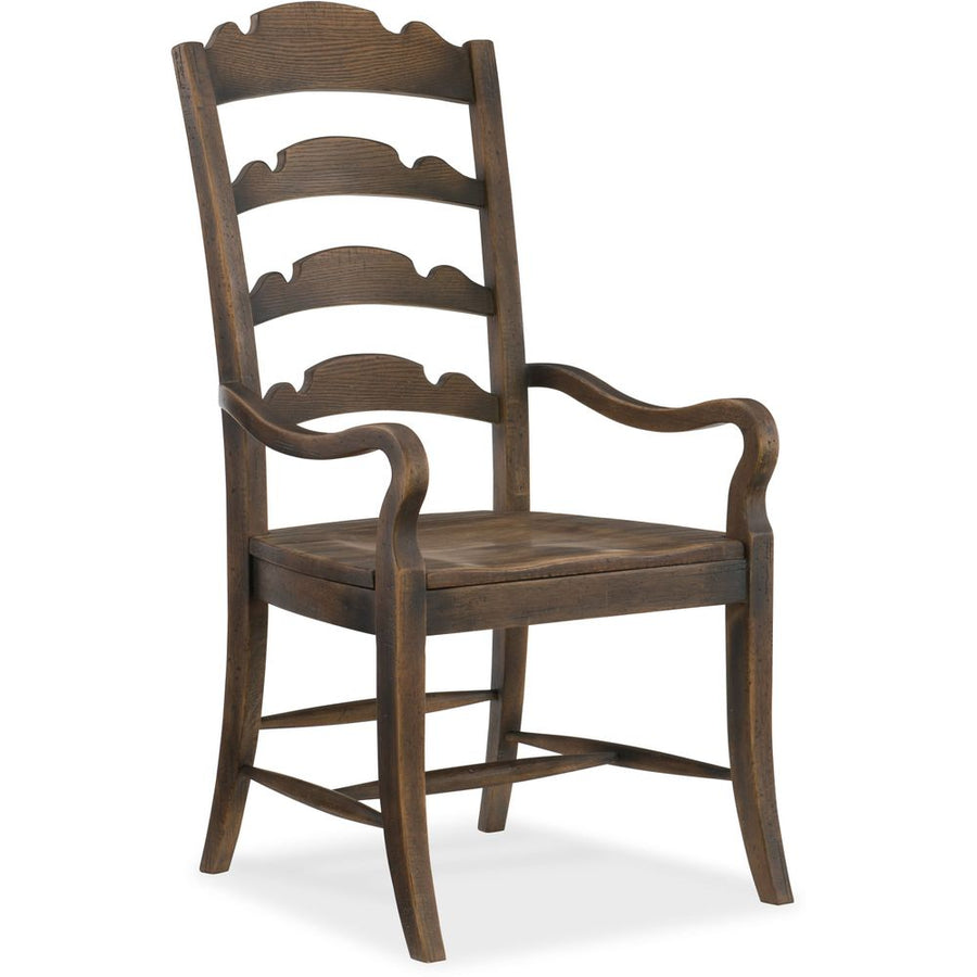 Dining Chairs Twin Sisters Ladderback Arm Chair