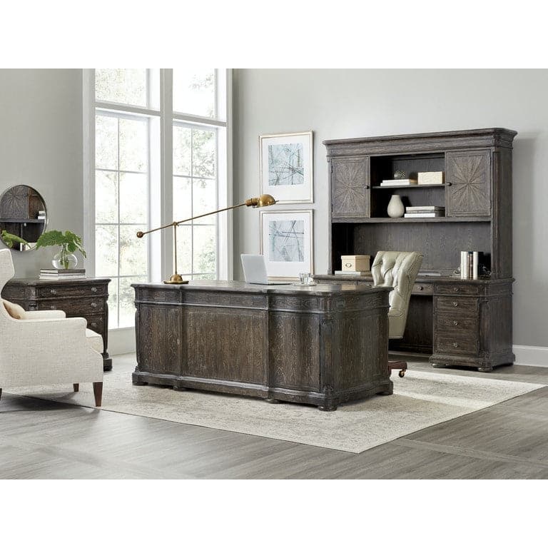 Executive Desk-Hooker-HOOKER-5961-10562-89-DesksDark Wood-2-France and Son