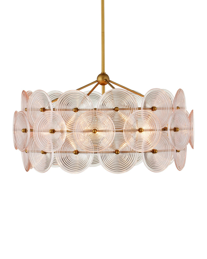 Chandeliers Whirlwind Medium Pink Chandelier