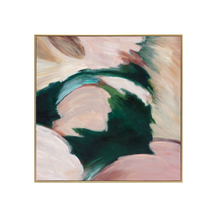 Wall Art Wild Ones (Set Of 2) - 48" X 48" - Gold Floater Frame