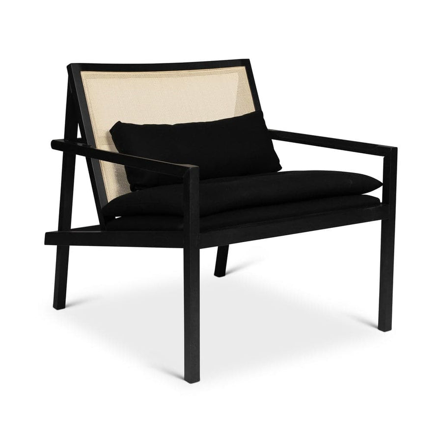 Barra Cane Lounge Chair-Urbia-URBIA-BMJ-72627-18-Lounge ChairsBlack - Natural-1-France and Son