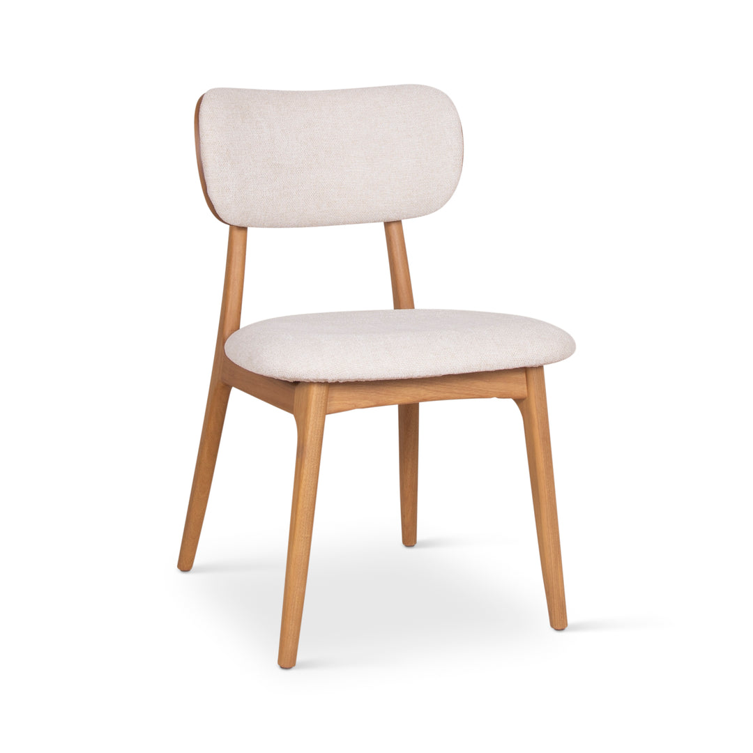 Claudia Dining Chair - Ebano, Harvest Jute