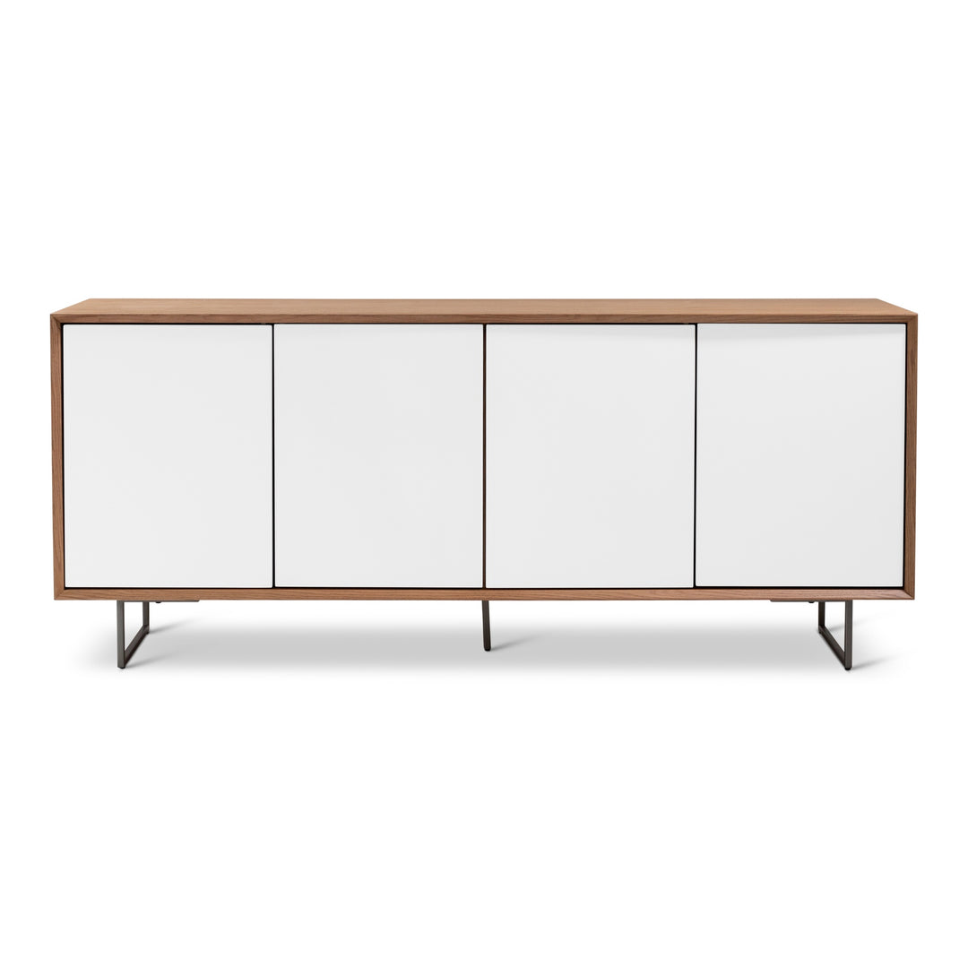 Quadrum Lacquered & Wood Buffet