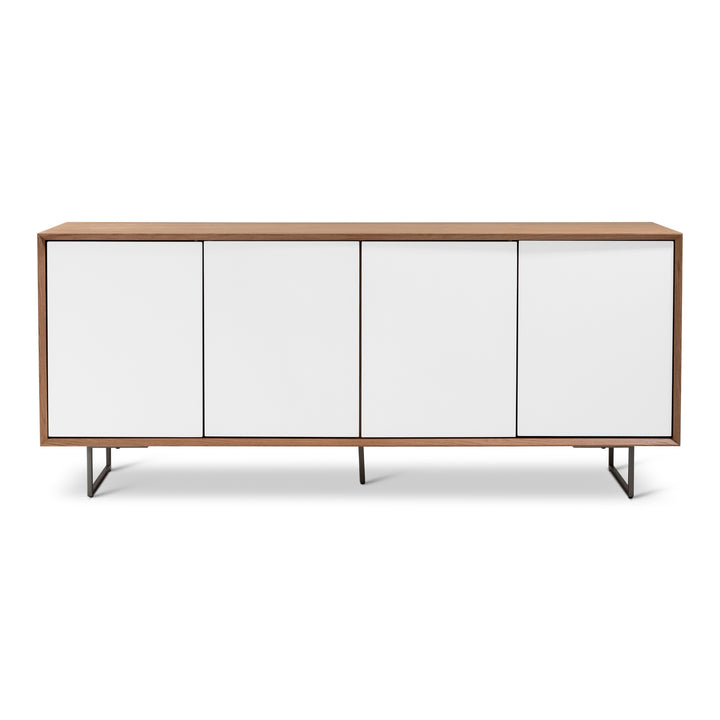 Quadrum Lacquered & Wood Buffet