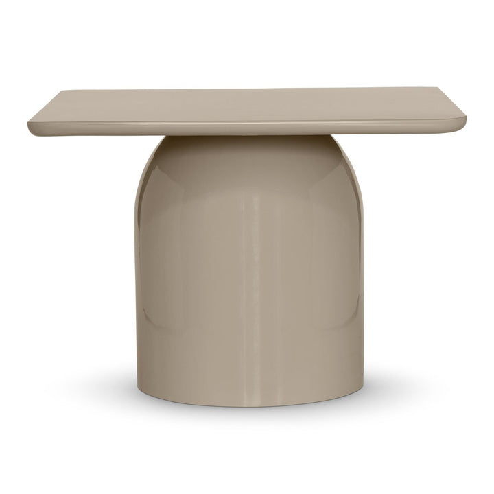 URBIA-ISN-ALESSIA-CT-17LT Alessia Enamel Coffee Table 16.5" / Latte Taupe