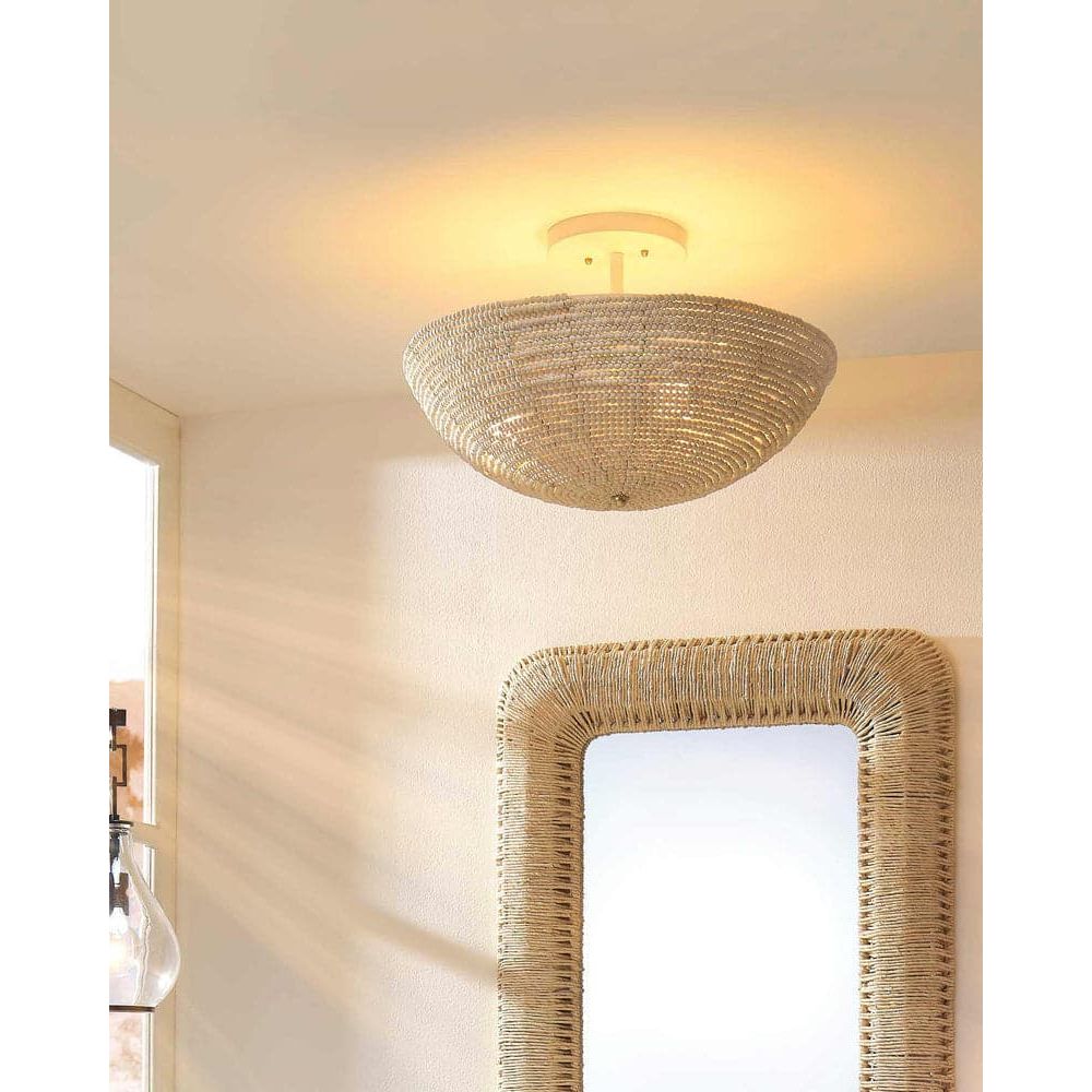 Tsunami Semi Flush Mount-Jamie Young-JAMIEYO-5TSUN-FMNA-Flush Mounts-2-France and Son