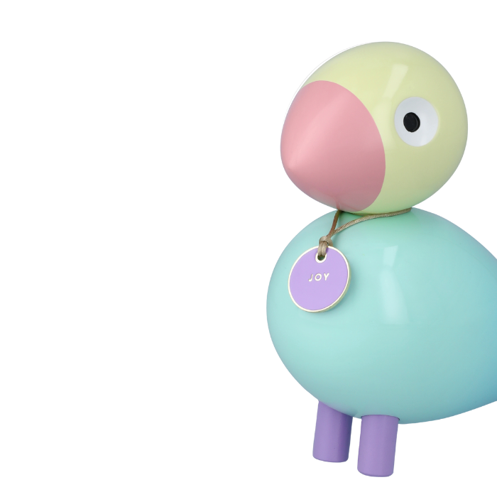 Kay Bojesen Story Bird Joy, Aqua, Medium