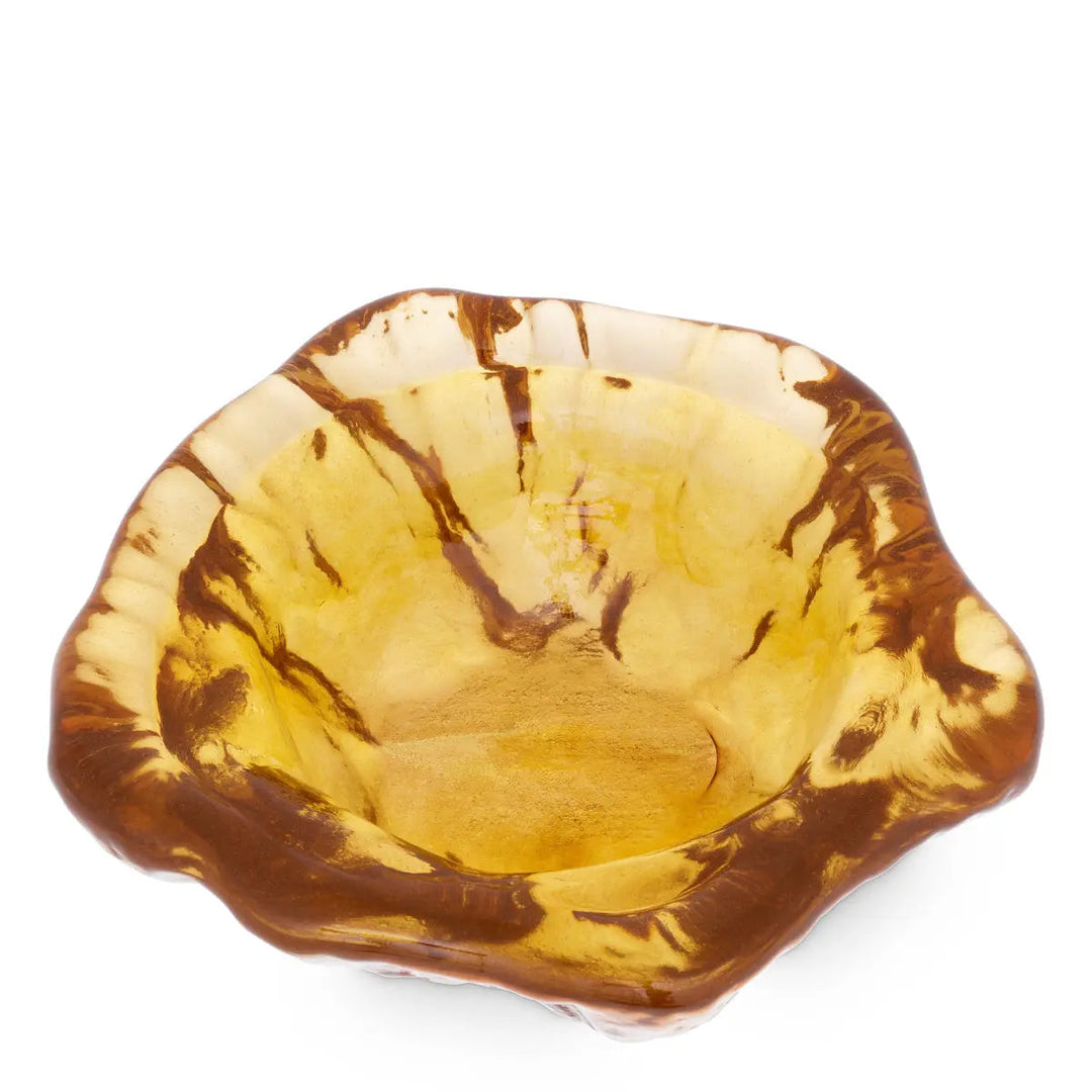 Bowl Courtier Amber Glass - image 5