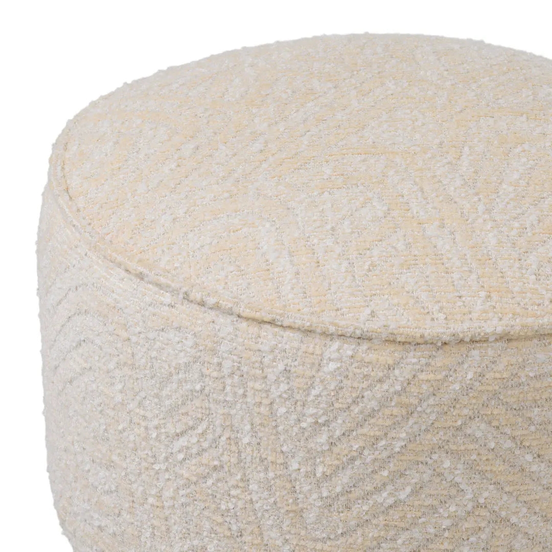 Counter Stool Carleton Camari Cream Brushed Brass Finish - image 5