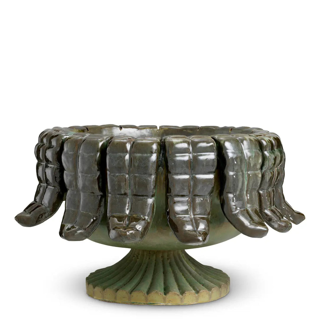 Outdoor Planter Grantham Green Finish - image 5