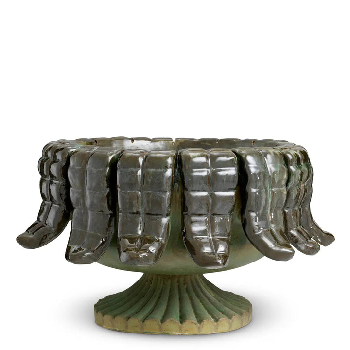 Outdoor Planter Grantham Green Finish - image 5