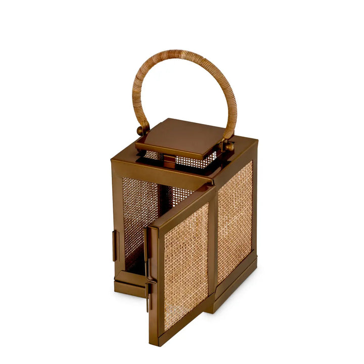 Hurricane Georgian S Vintage Brass Finish Bamboo Handle - image 5