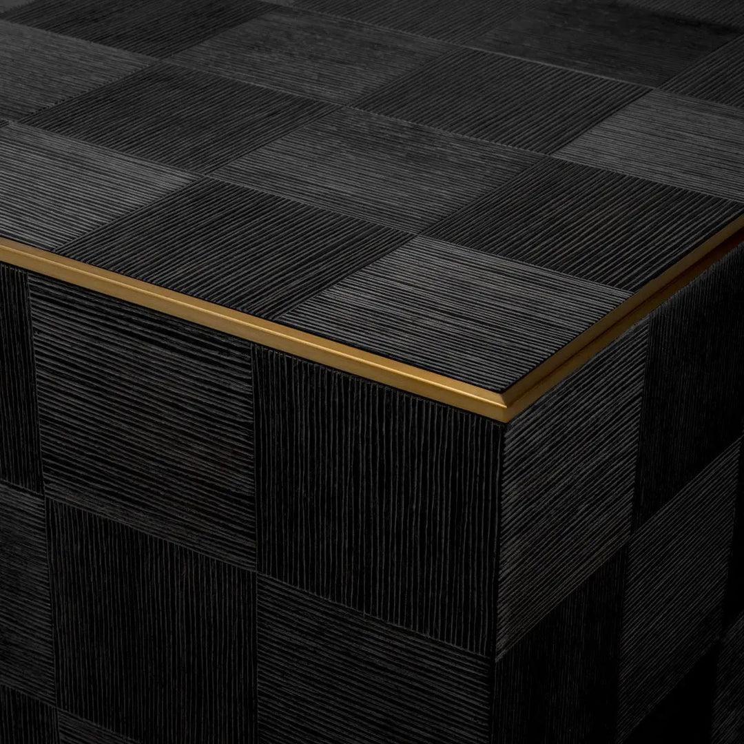 Coffee Table Ashbury Charcoal Grey Oak Veneer - image 5