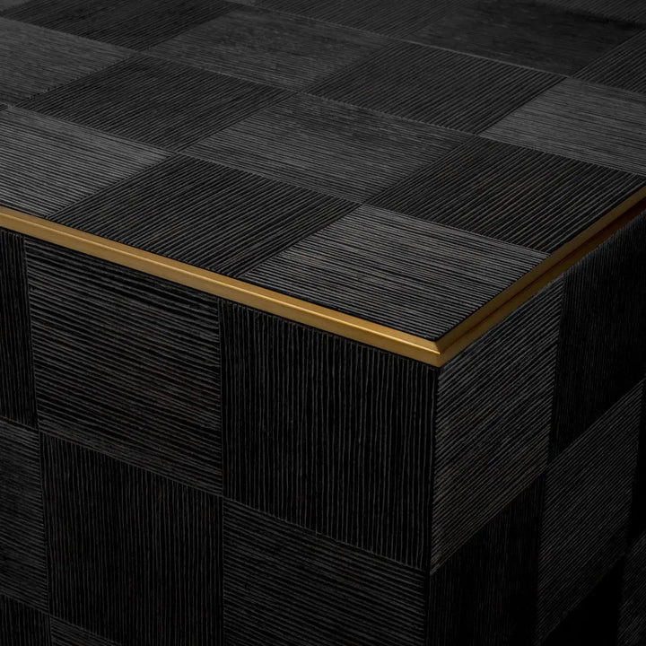 Coffee Table Ashbury Charcoal Grey Oak Veneer - image 5