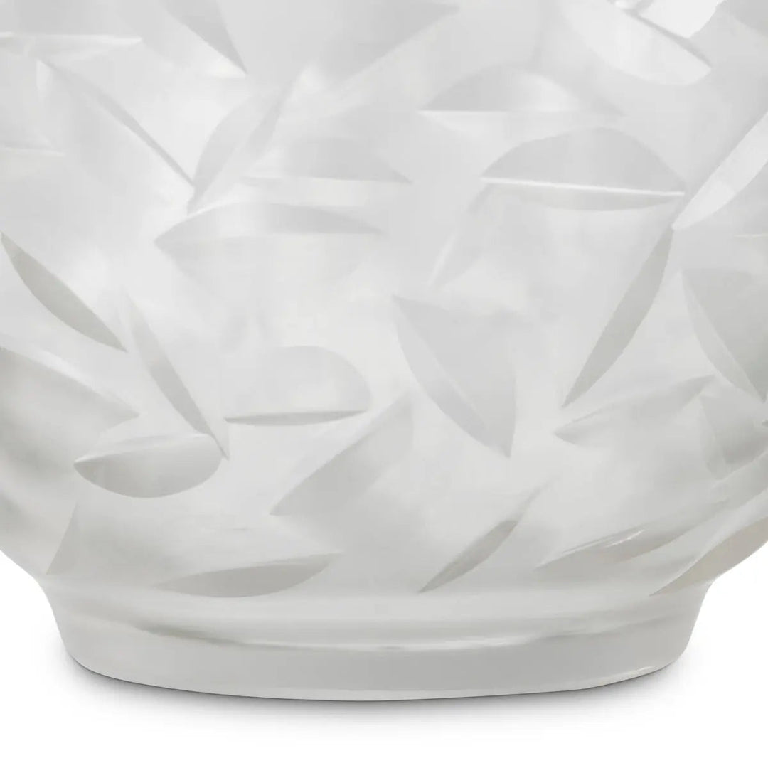 Vase Hadleigh Clear Color Glass - image 5