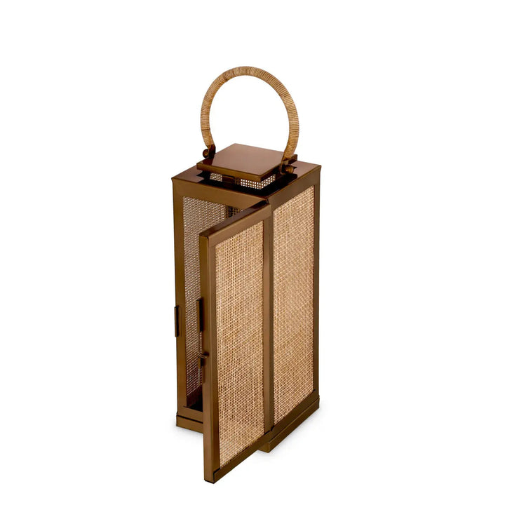 Hurricane Georgian L Vintage Brass Finish Bamboo Handle - image 5