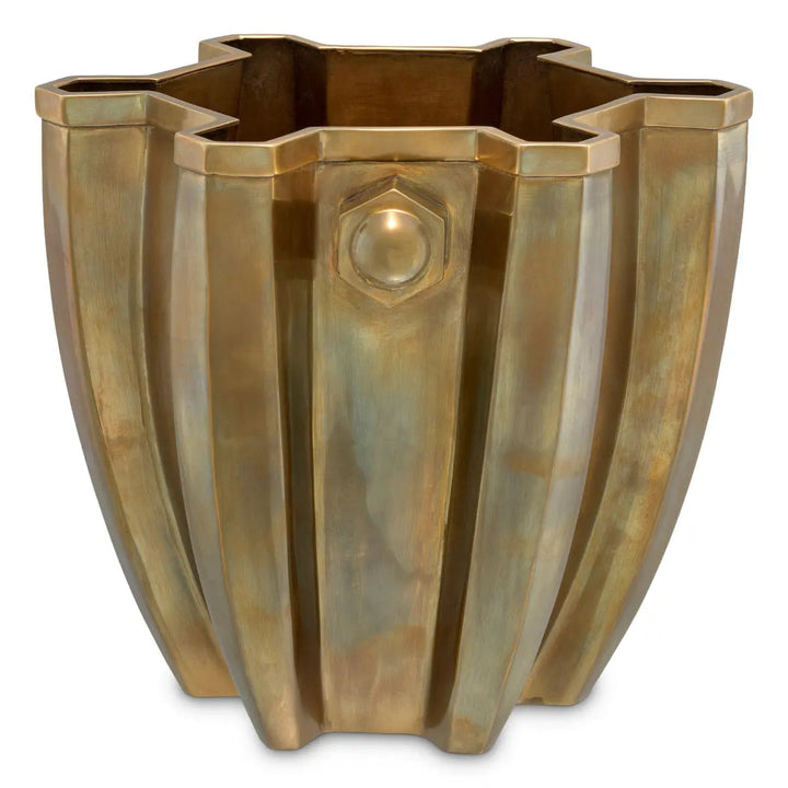 Wine Cooler Napoli Vintage Brass Finish - image 5