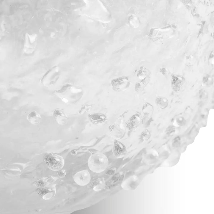 Vase Opulent Clear Glass - image 5