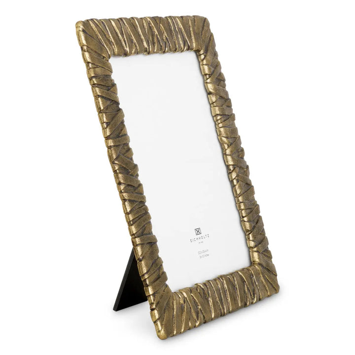 Picture Frame Chriswick Antique Brass Finish Set Of 2 - image 5