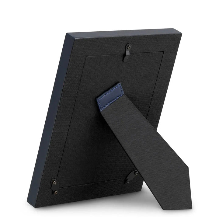 Picture Frame Nivo Blue Leather Set Of 2 - image 5