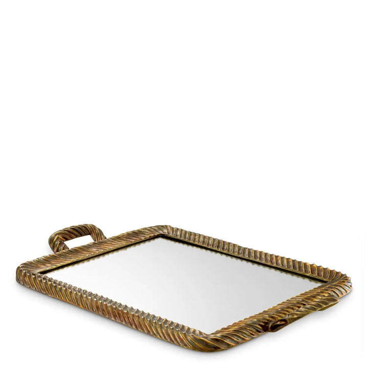 Tray Montmartre Vintage Brass Finish - image 5