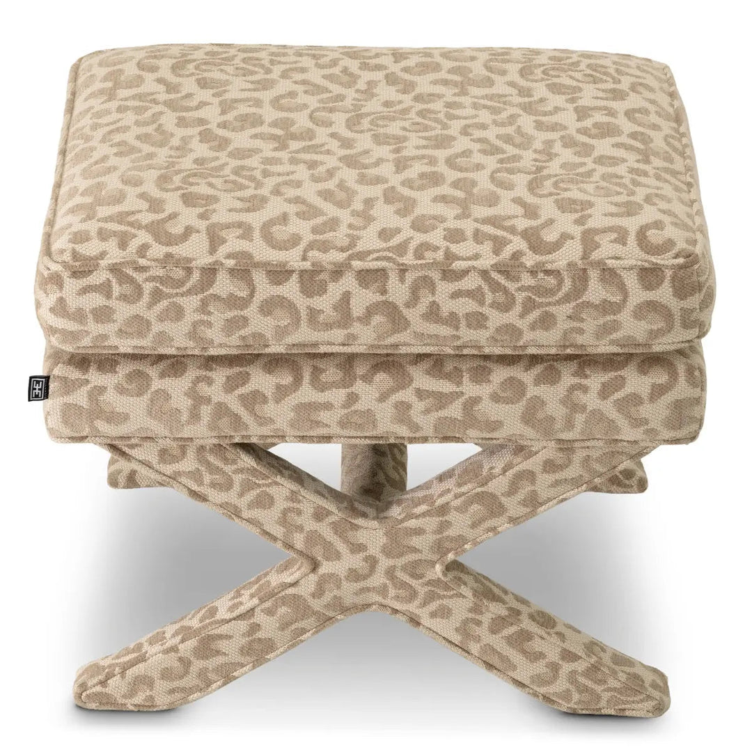 Stool Cordoba Harley Leopard Beige - image 5