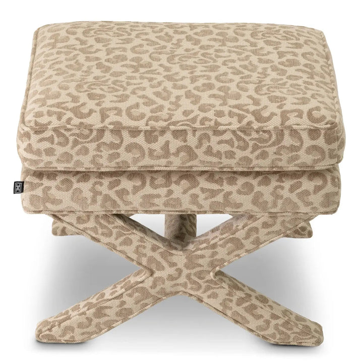 Stool Cordoba Harley Leopard Beige - image 5