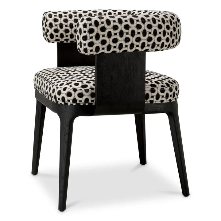 Dining Chair Dubois Black Oak Veneer Sunbeam Black - image 5