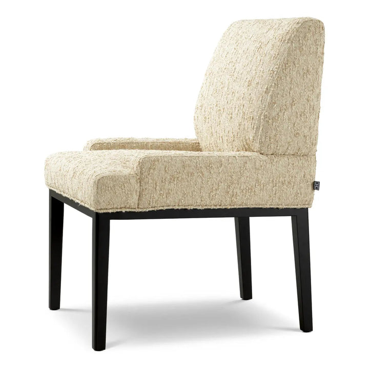 Dining Chair Bromley With Arm Black Finish Arden Natural - image 5