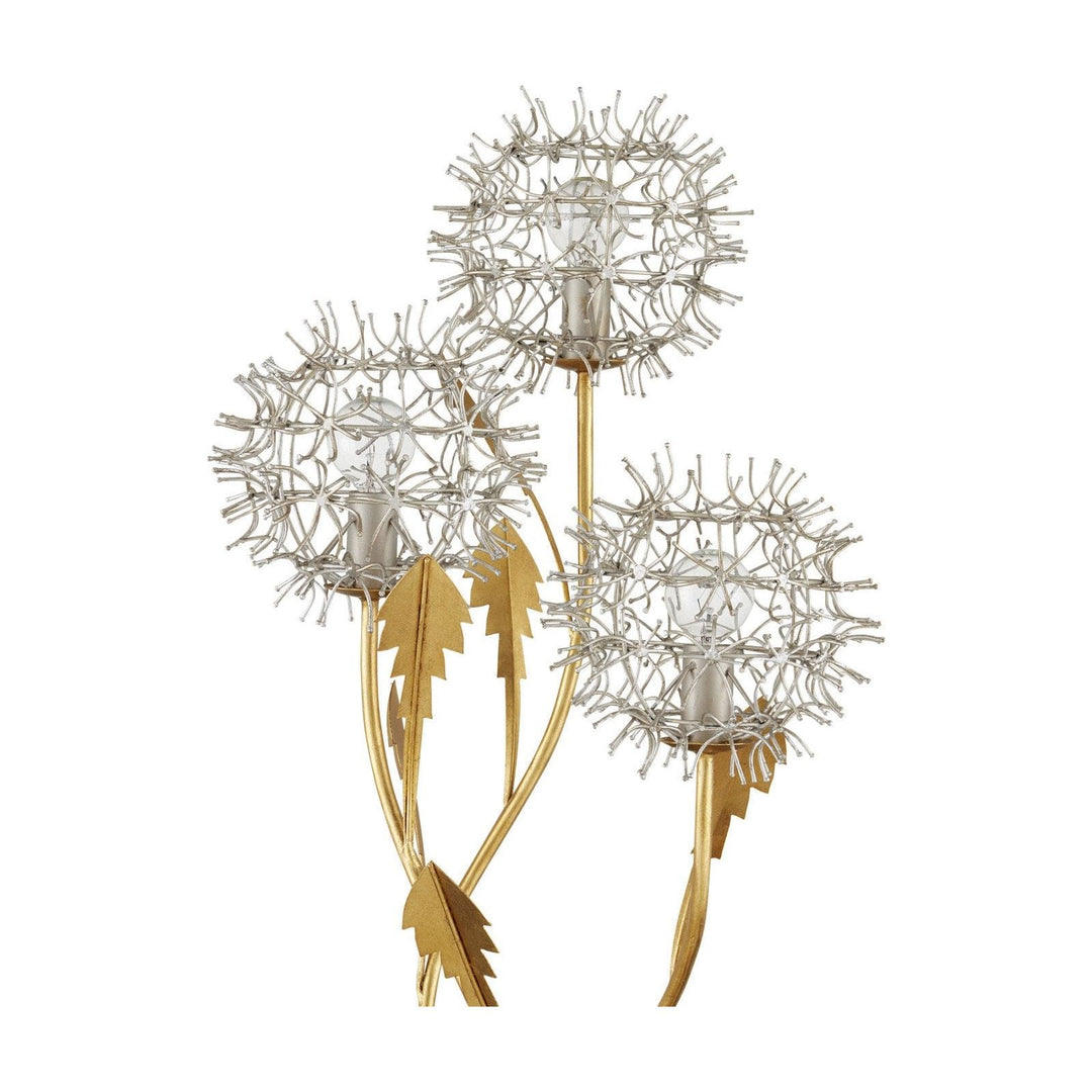 Dandelion Silver & Gold Table Lamp