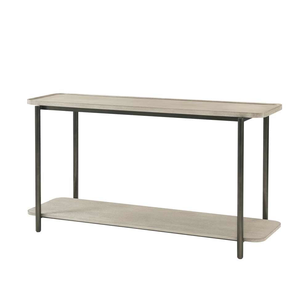 Repose Console Table-Theodore Alexander-THEO-TA53077.C322-Console TablesGrey-1-France and Son