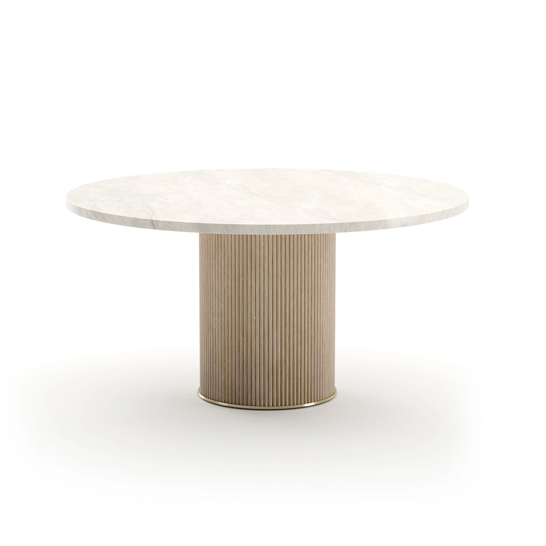 Rhythm 58" Rnd Stone Top Dining Tbl - image 2