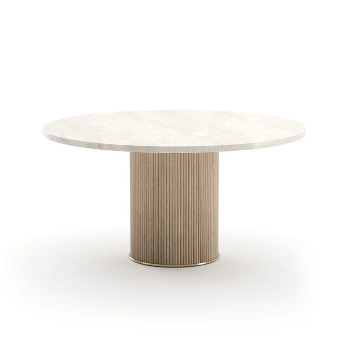 Rhythm 58" Rnd Stone Top Dining Tbl - image 2