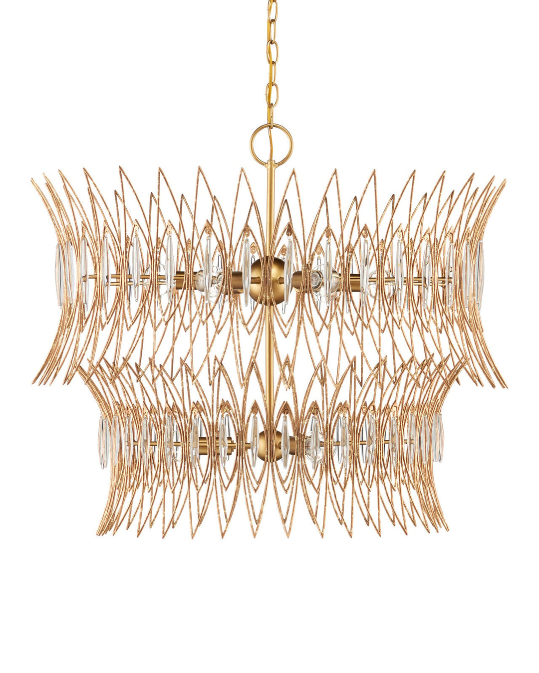 Chandeliers Marquise Medium Gold Chandelier