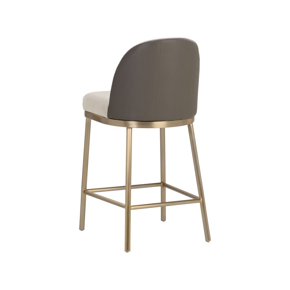 Bar & Counter Stools Lavania Counter Stool - Meg Taupe / Porcini Taupe