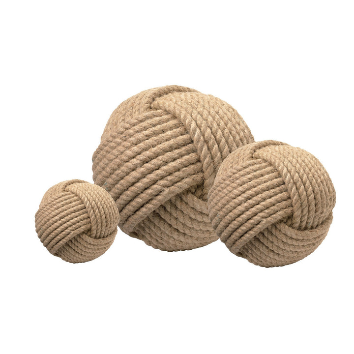 Jute Balls (Set of 3)-Jamie Young-JAMIEYO-7BALL-JUTE-Decor-1-France and Son