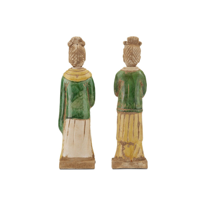 Tang Dynasty Palace Servants Set of 2