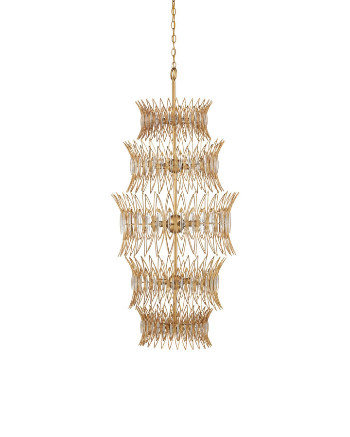 Chandeliers Marquise Large Gold Chandelier