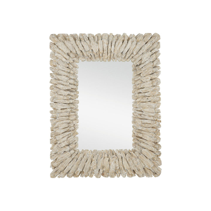 Beachhead Whitewash Rectangular Mirror