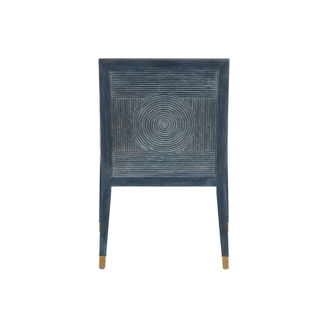 Santos Vintage Navy Armchair, Barrett Dusk