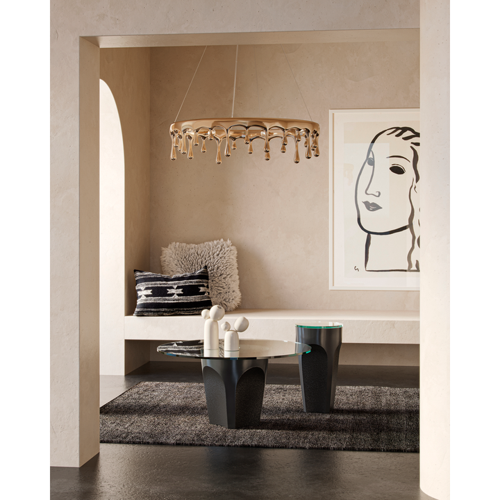 Lemy Black Cocktail Table