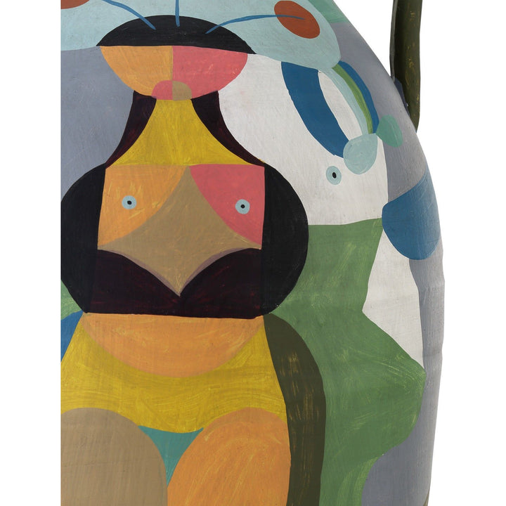 Amphora Large Multi-Colored Vase