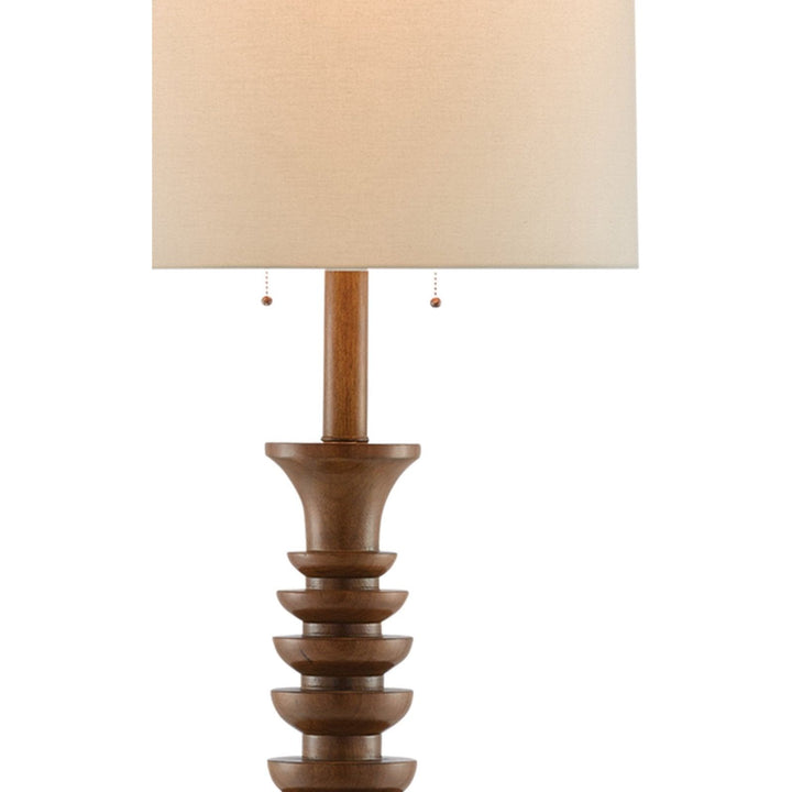 Malayan Natural Floor Lamp