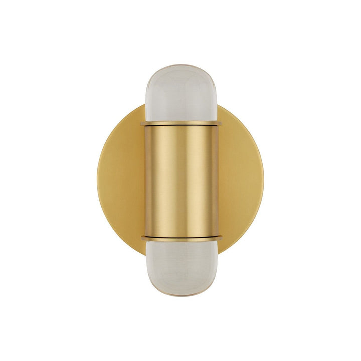 Capsule Brass Wall Sconce