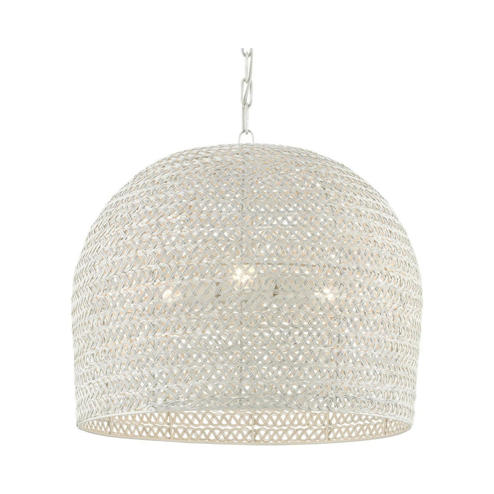 Piero Medium White Chandelier