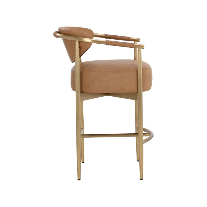 Bar & Counter Stools Heloise Counter Stool - Milliken Cognac