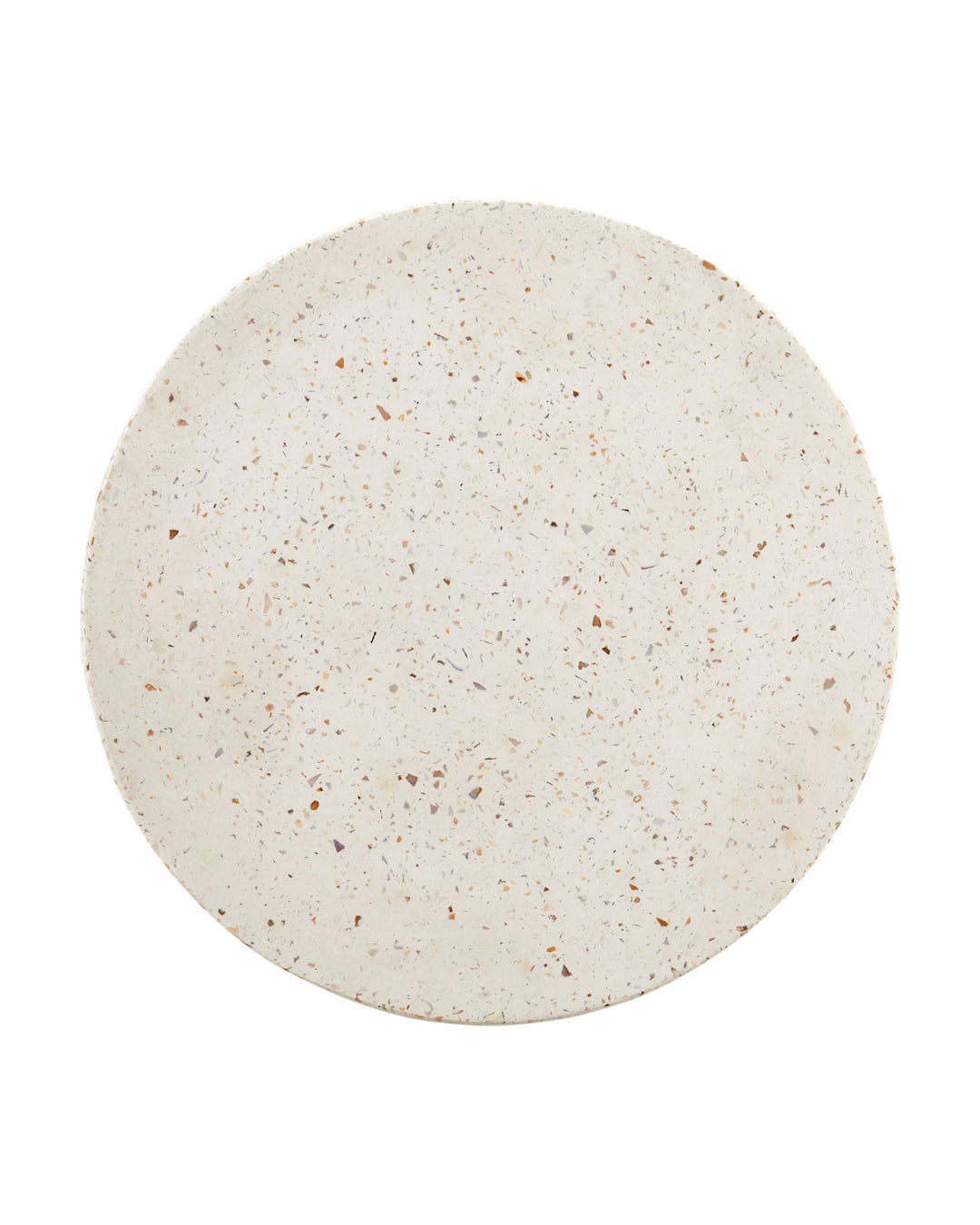 Cresta Ivory Terrazzo Drinks Table
