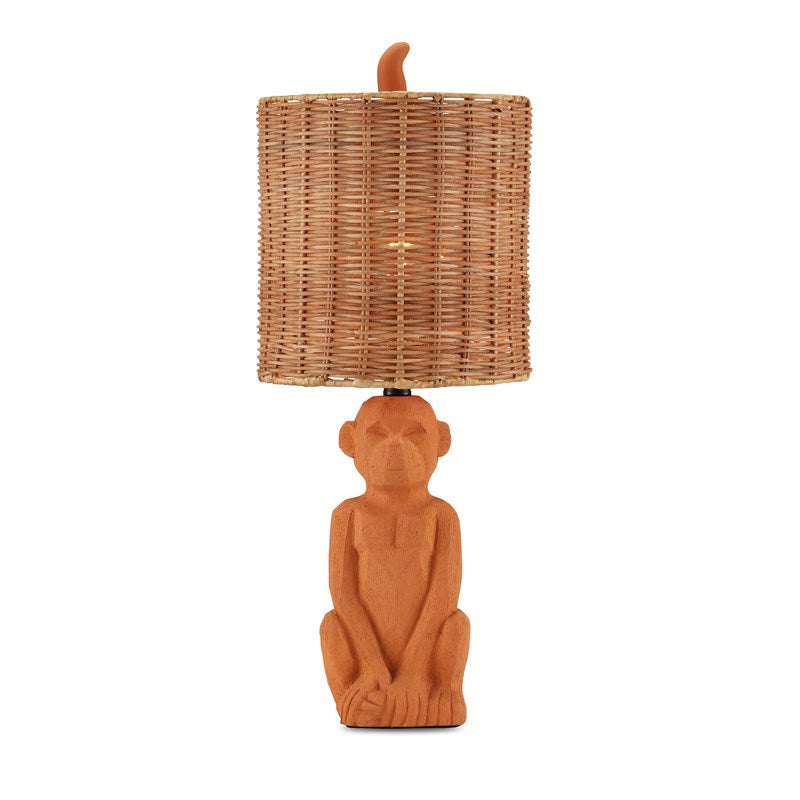 King Louie Terracotta Table Lamp-Currey-CURY-6000-0850-Table Lamps-1-France and Son