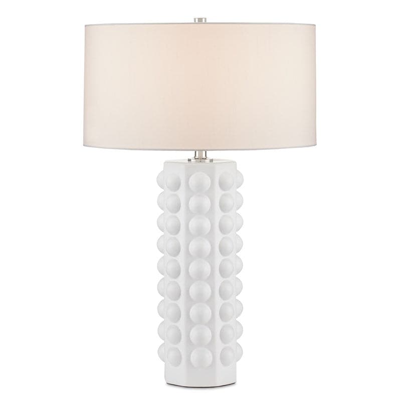 Cassandra Table Lamp-Currey-CURY-6000-0870-Table LampsMatte White-1-France and Son